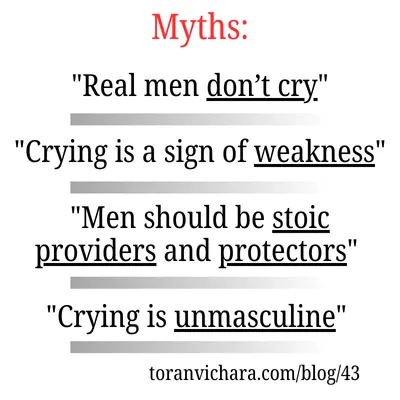 How To Cry Safely as a Man? ~ Toranvichara